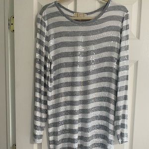 Michael Kors Sequin Tshirt Dress